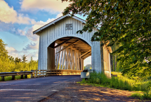 Linn County Gilkey Covered Bridge